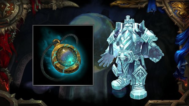 Not only does Magni give you the heart of Azeroth, it also improves when you reach a new level in the Champions of Azeroth.