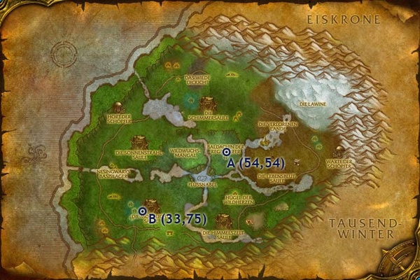 World of Warcraft: Wrath of the Lich King : Weitere Daily-Questgeber im 