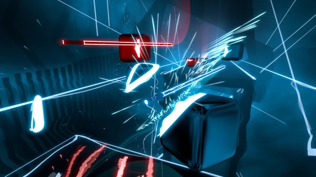 Beat Saber is probably the most popular rhythm game for VR.