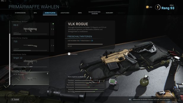 The new shotgun in CoD: Modern Warfare requires you to complete a challenge.