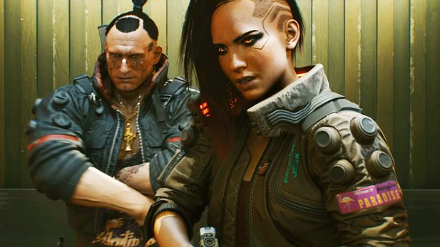 In previous Cyberpunk 2077 material, the female version of V had a slightly different look.