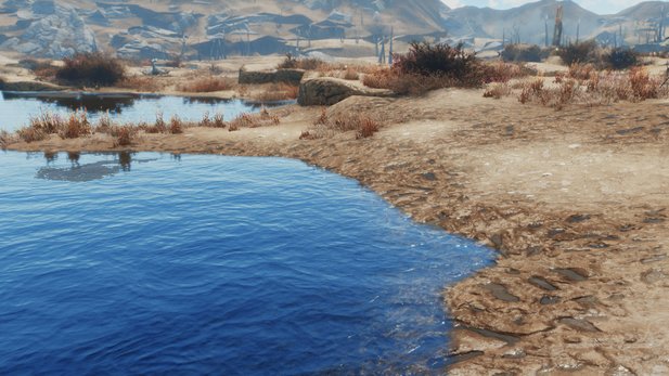 Water surfaces also look more realistic thanks to the mod.